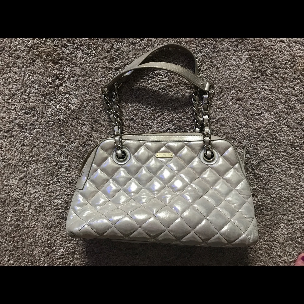 Kate Spade Gold pearl metallic purse